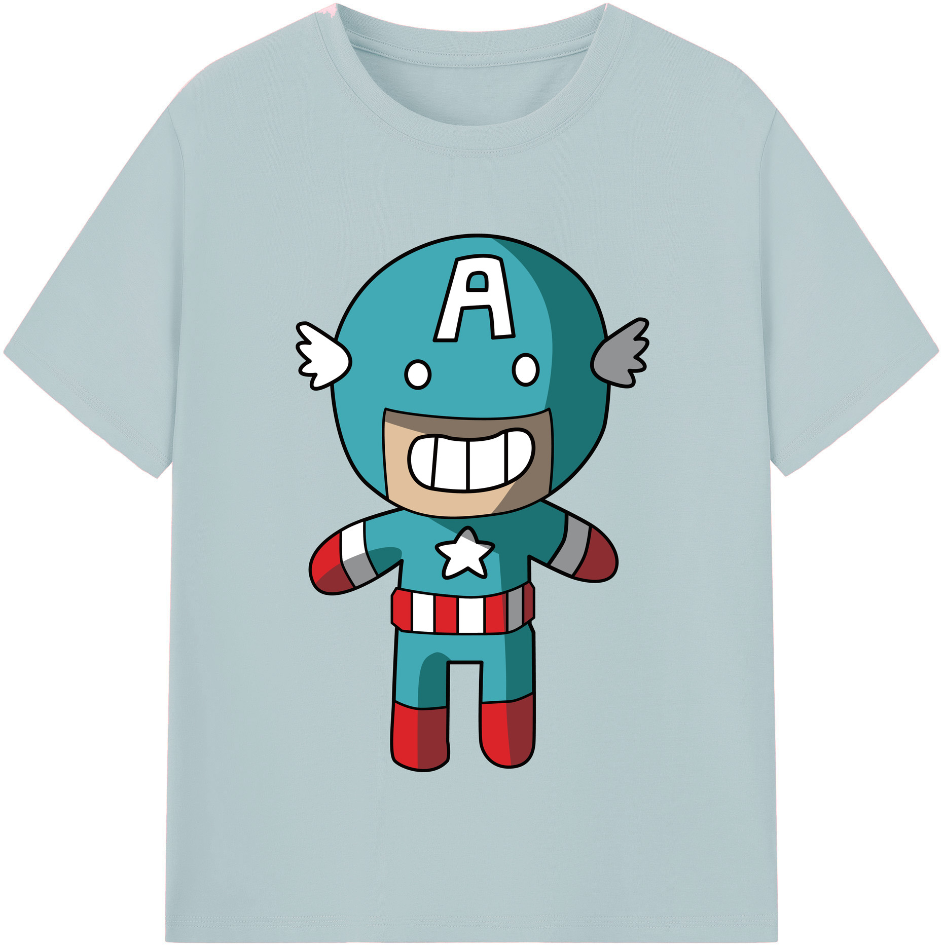（画像用） アベンジャーズ The Avengers 綿100％半袖Tシャツ（フロントプリント）